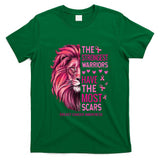 Lion Pink Funny Breast Cancer Awareness Survivor Warrior T-Shirt