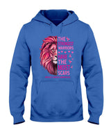 Lion Pink Funny Breast Cancer Awareness Survivor Warrior T-Shirt
