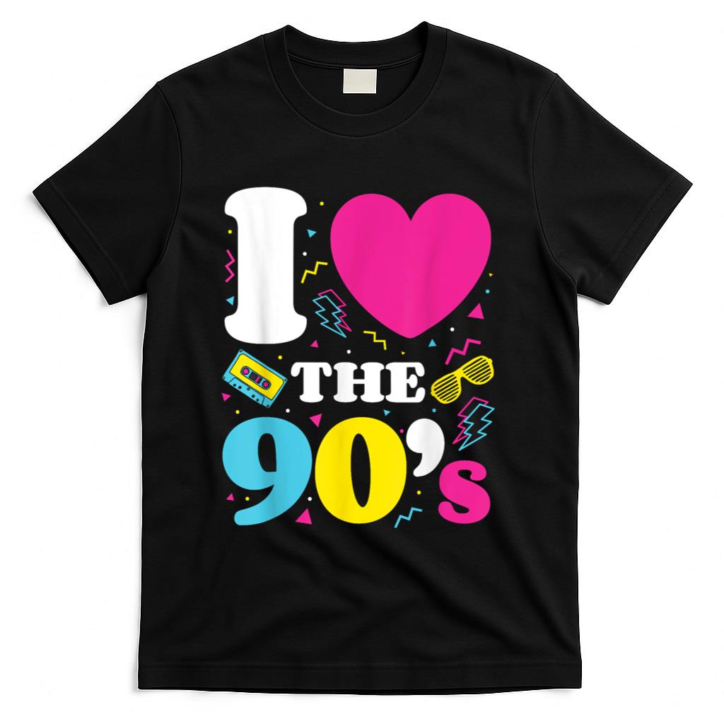 Retro Nostalgia - 90's, 1990's, Nineties, Costume themed For Nostalgia Party T-Shirt