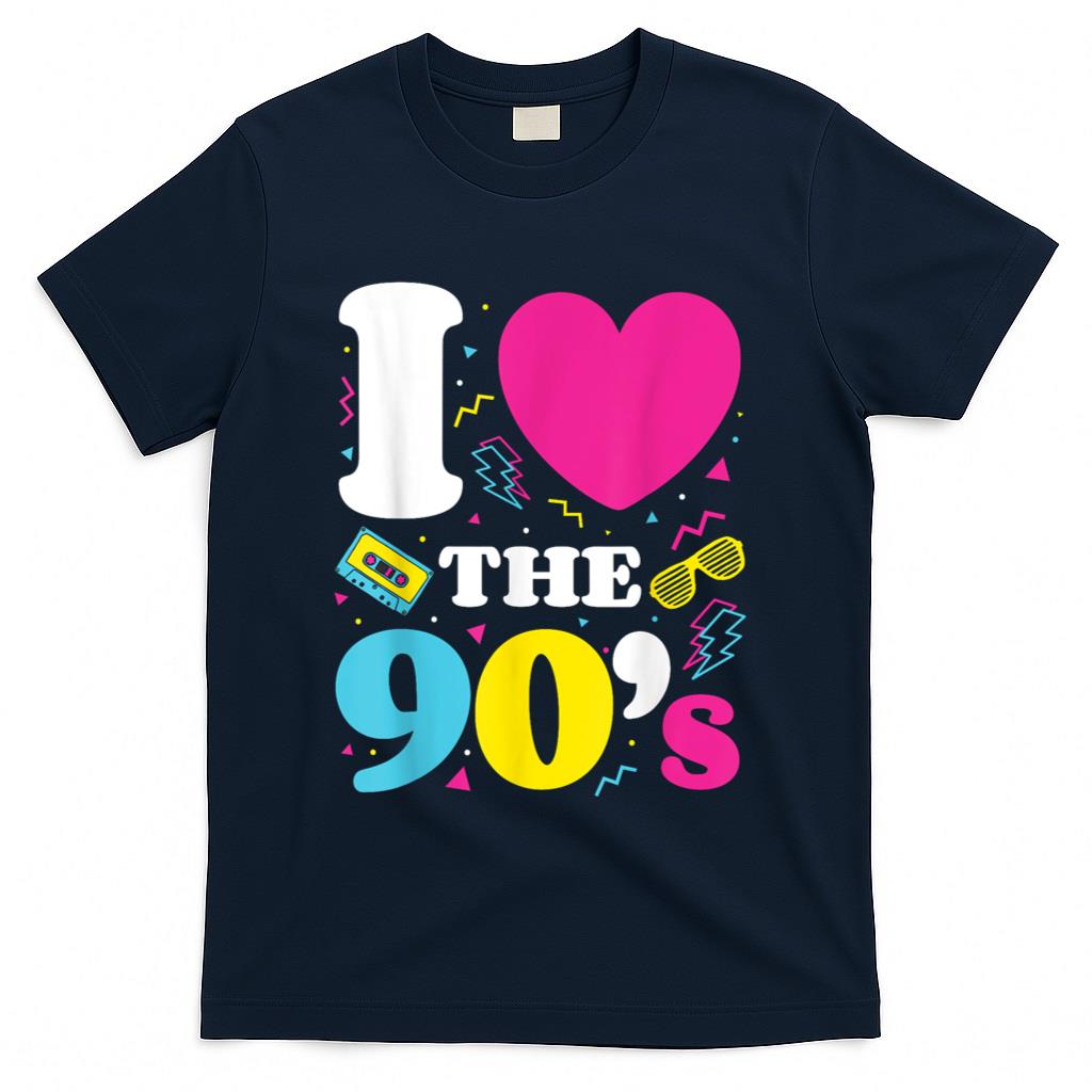 Retro Nostalgia - 90's, 1990's, Nineties, Costume themed For Nostalgia Party T-Shirt