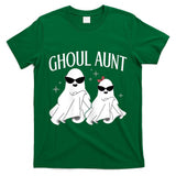 Ghoul Aunt Boo Halloween Trick Or Treat Ghost Aunt Women T-Shirt