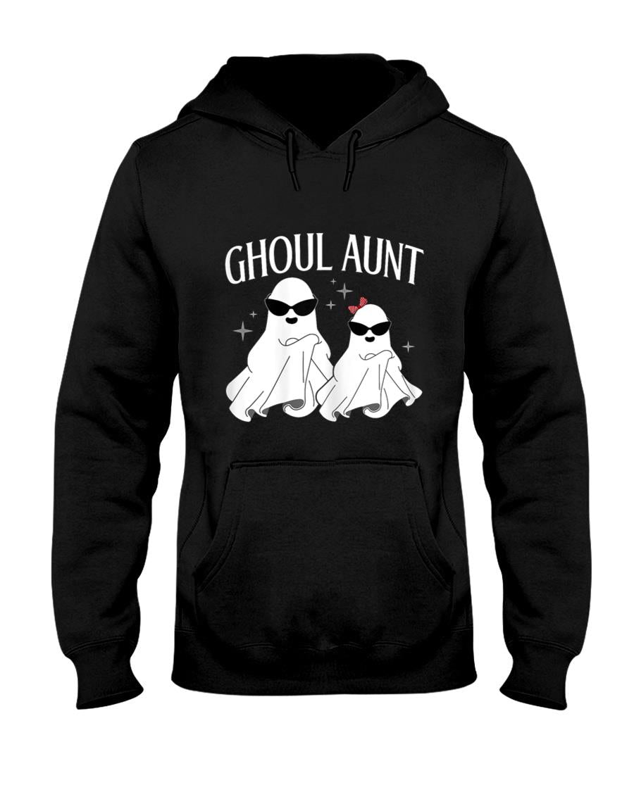 Ghoul Aunt Boo Halloween Trick Or Treat Ghost Aunt Women T-Shirt