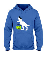 Kids Halloween Dinosaur Toddler Boys T Rex Trick or Treat T-Shirt