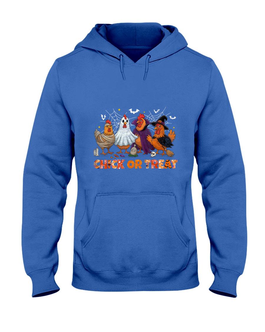 Chick Or Treat Halloween Witch Boo Spooky Chicken Costumes T-Shirt