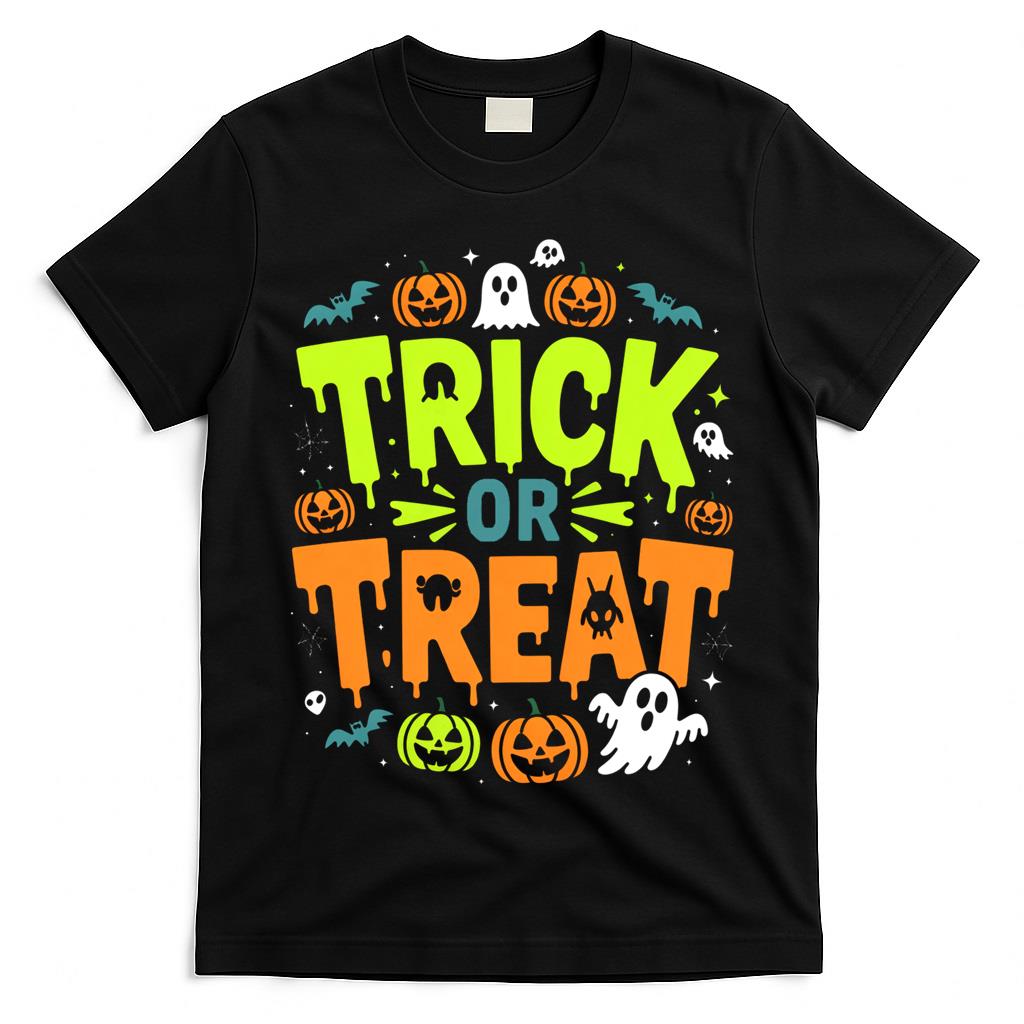 Trick or Treat Halloween Oversized T-Shirt