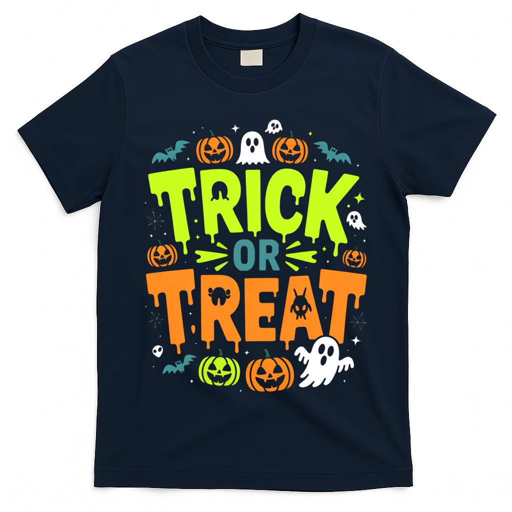 Trick or Treat Halloween Oversized T-Shirt