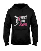 Strike Out Cancer Breast Cancer Awareness Baseball Warrior T-Shirt