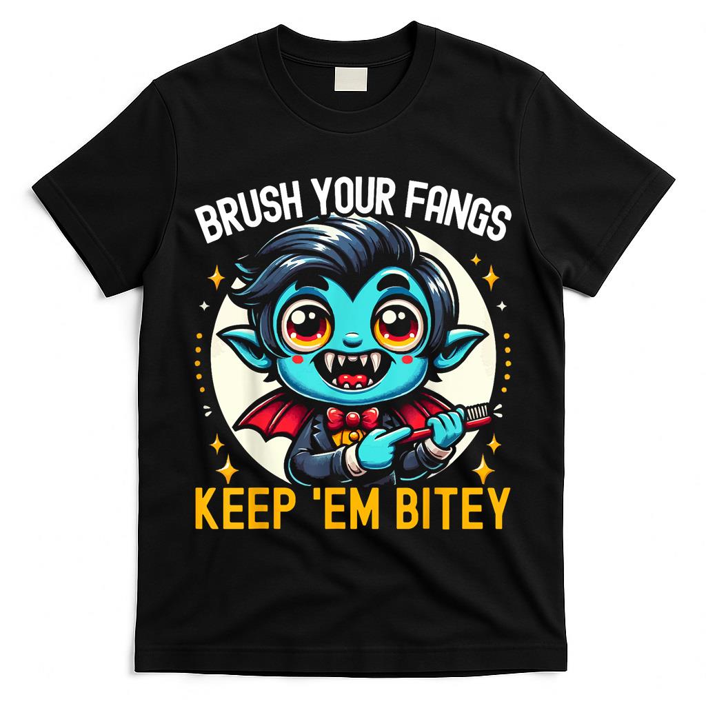 Funny Halloween Costume Dentist Dental Teeth Trick Or Treat T-Shirt