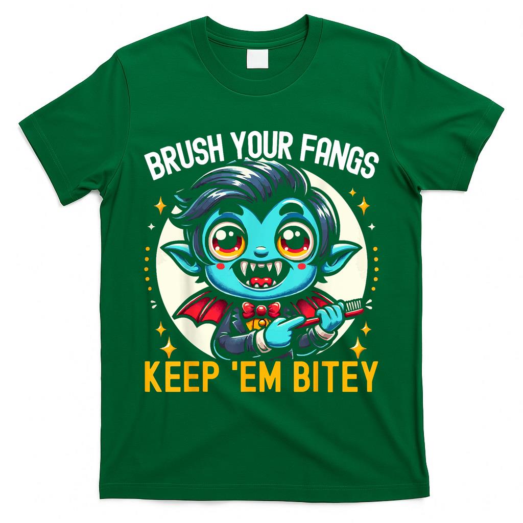 Funny Halloween Costume Dentist Dental Teeth Trick Or Treat T-Shirt