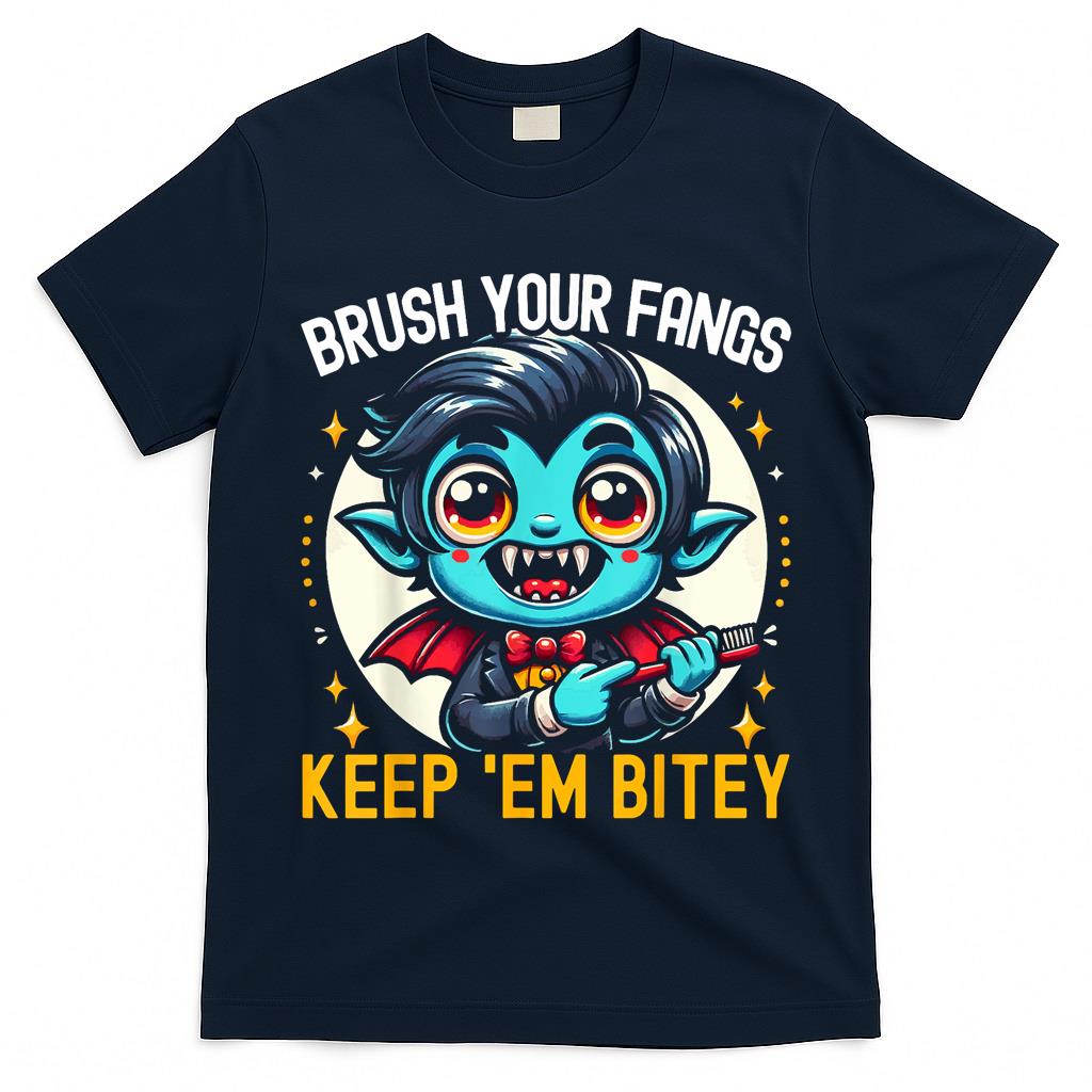 Funny Halloween Costume Dentist Dental Teeth Trick Or Treat T-Shirt