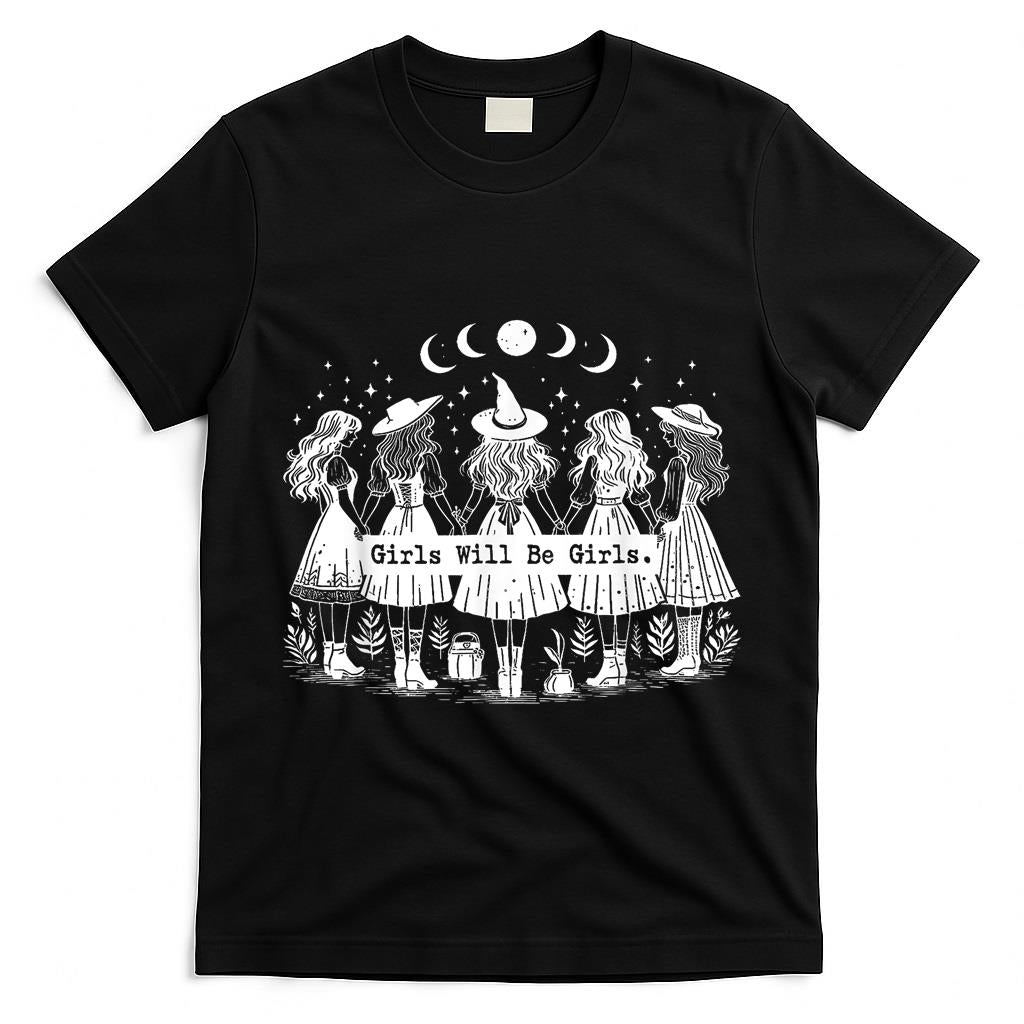 Trick Or Treat Witch Witches Girl Will Be Girls Halloween  Style 1 T-Shirt