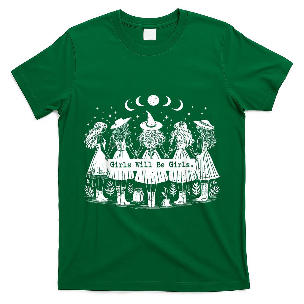 Trick Or Treat Witch Witches Girl Will Be Girls Halloween  Style 1 T-Shirt