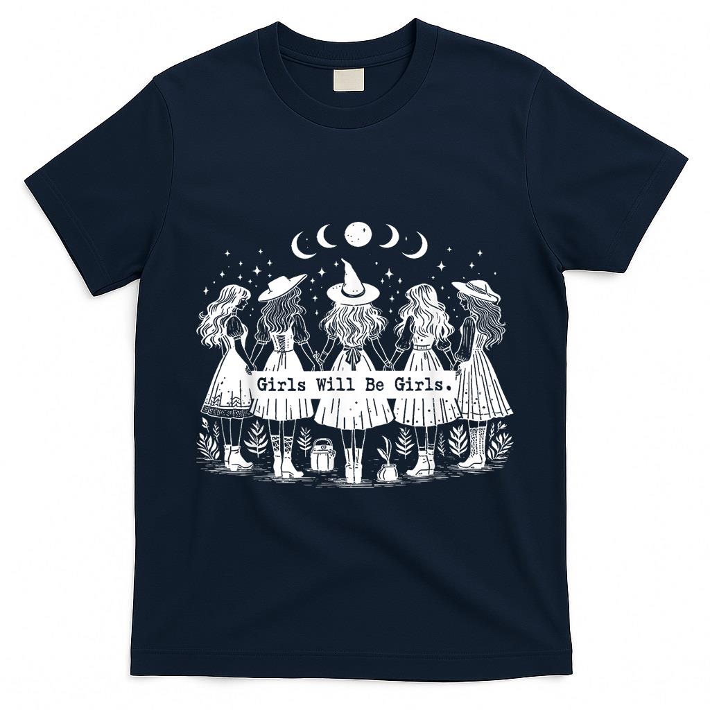 Trick Or Treat Witch Witches Girl Will Be Girls Halloween  Style 1 T-Shirt