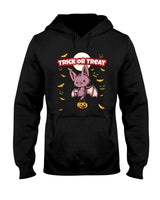 Trick Or Treat Scary Creepy Halloween Monster Oversized T-Shirt