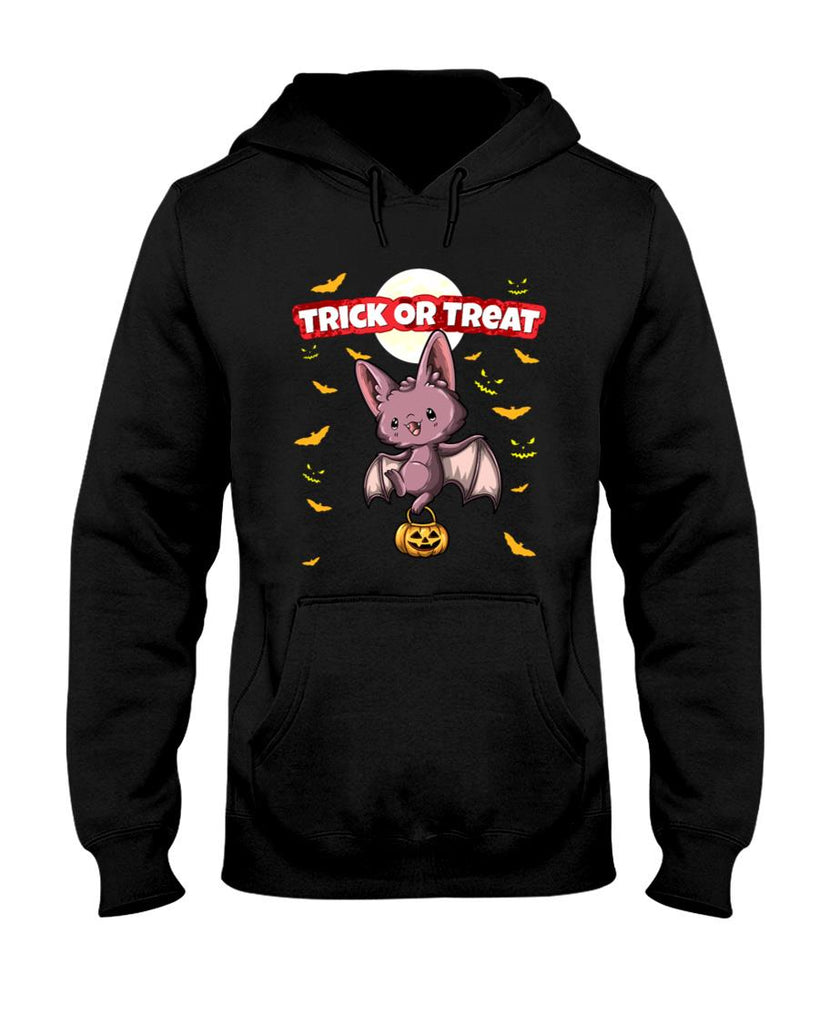 Trick Or Treat Scary Creepy Halloween Monster Oversized T-Shirt