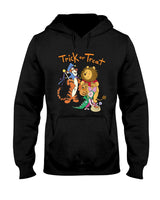 Disney Winnie The Pooh Halloween Group Shot Trick Or Treat T-Shirt