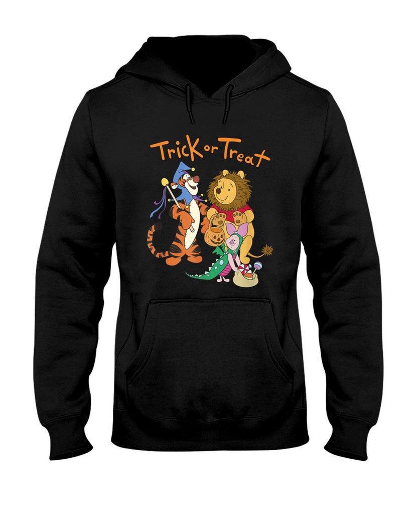 Disney Winnie The Pooh Halloween Group Shot Trick Or Treat T-Shirt