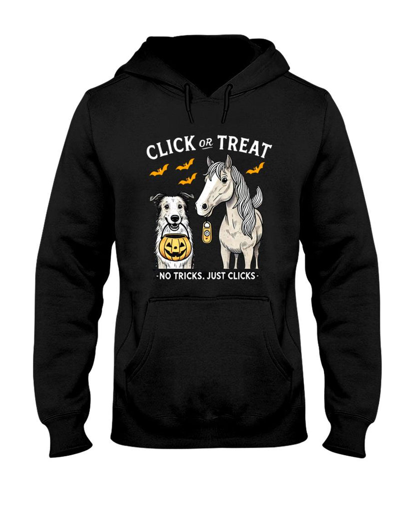 Halloween Clicker Training - Click Or Treat - No Tricks Just Clicks Essential T-Shirt