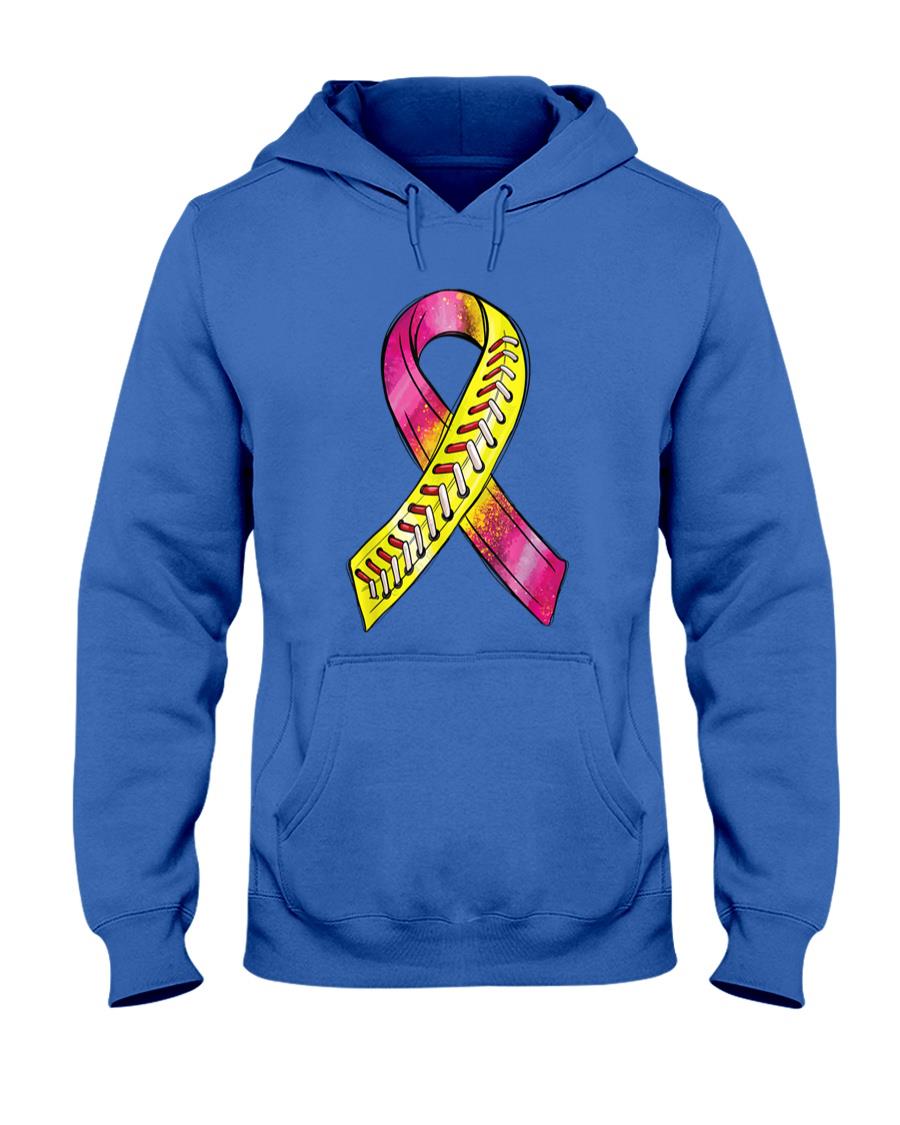 Strike Out Breast Cancer Awareness Day Pink Ribbon Softball T-Shirt