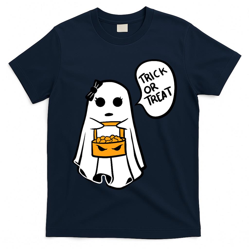 Trick or Treat Ghost Halloween Classic T-Shirt