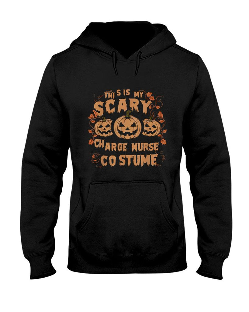 Charge Nurse Halloween Spooky Nursing Trick Or Treat T-Shirt