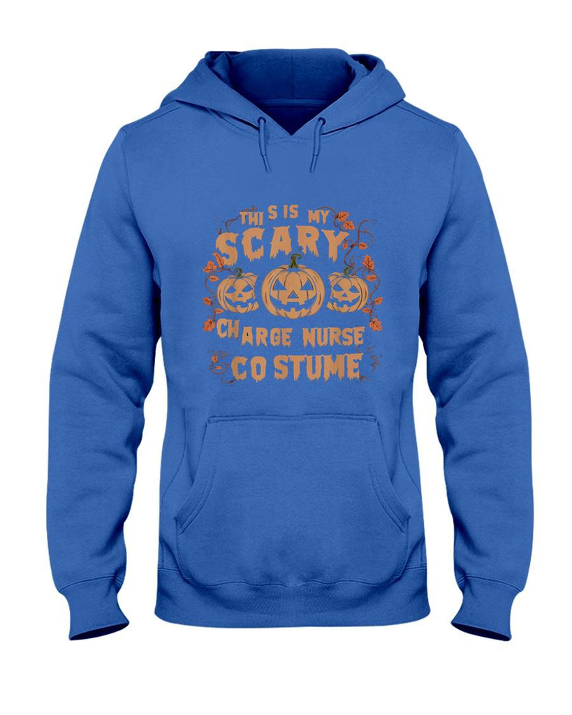 Charge Nurse Halloween Spooky Nursing Trick Or Treat T-Shirt