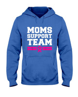 Moms Support Team Son Daughter Breast Cancer Awareness T-Shirt
