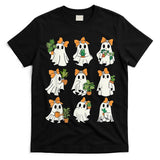 Funny Ghost Plant Spooky Season Trick Or Treat Halloween T-Shirt