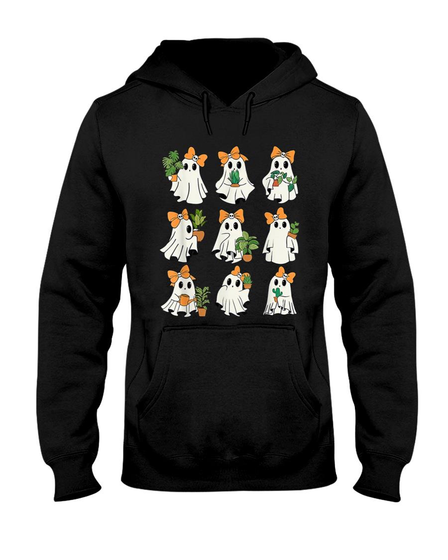 Funny Ghost Plant Spooky Season Trick Or Treat Halloween T-Shirt
