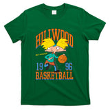 Retro Nostalgia - Hey Arnold Hillwood Basketball 1996 Retro Nickelodeon T-Shirt