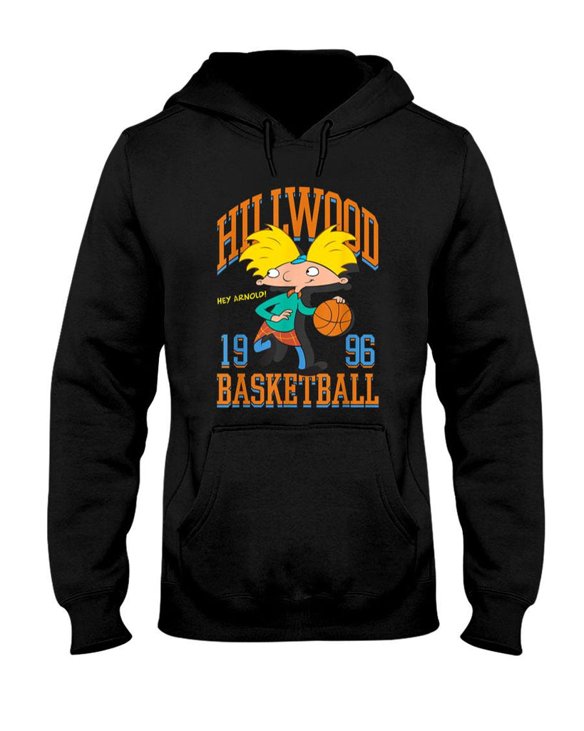 Retro Nostalgia - Hey Arnold Hillwood Basketball 1996 Retro Nickelodeon T-Shirt