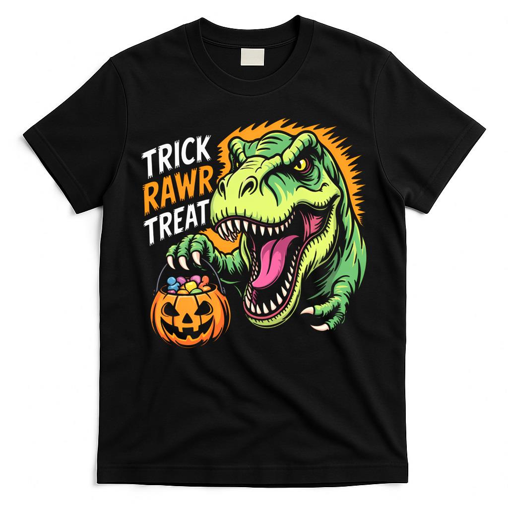 Halloween T Rex Dinosaur Funny Ghost Essential T-Shirt