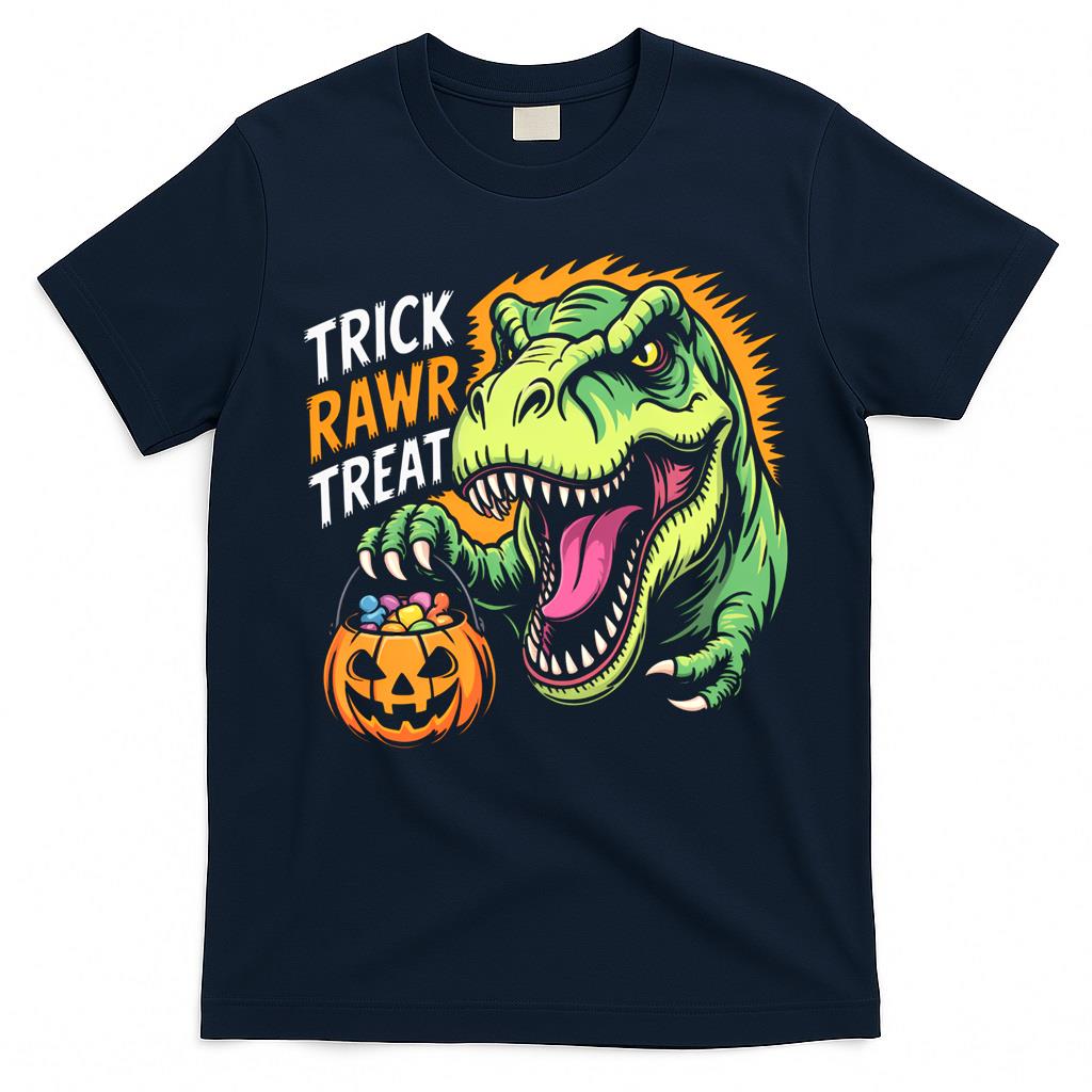 Halloween T Rex Dinosaur Funny Ghost Essential T-Shirt