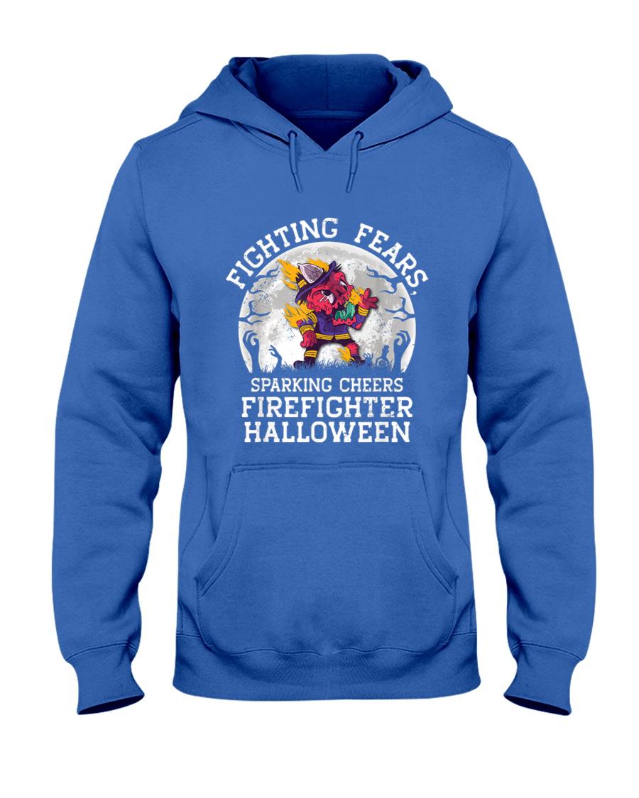 Halloween Firefighter Trick Or Treat Scary Spooky Fireman T-Shirt