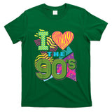 Retro Nostalgia - I Love the 90's 1990s Nostalgia 80s Baby Retro Party Costume T-Shirt