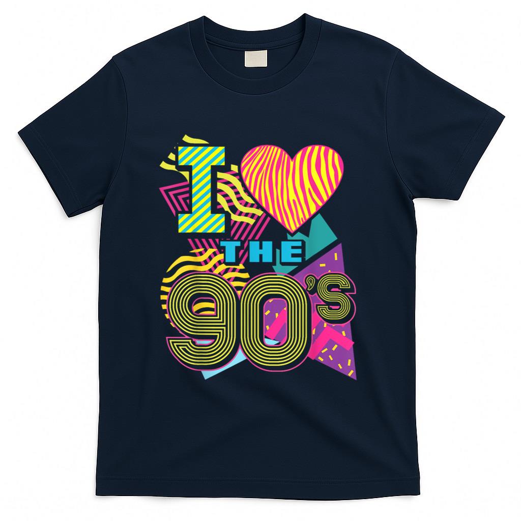 Retro Nostalgia - I Love the 90's 1990s Nostalgia 80s Baby Retro Party Costume T-Shirt