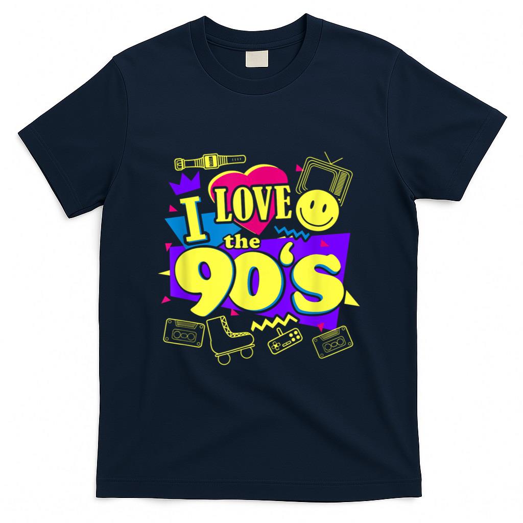 Retro Nostalgia - I Love The 90s Retro 1990s Throwback 90s Nostalgia T-Shirt
