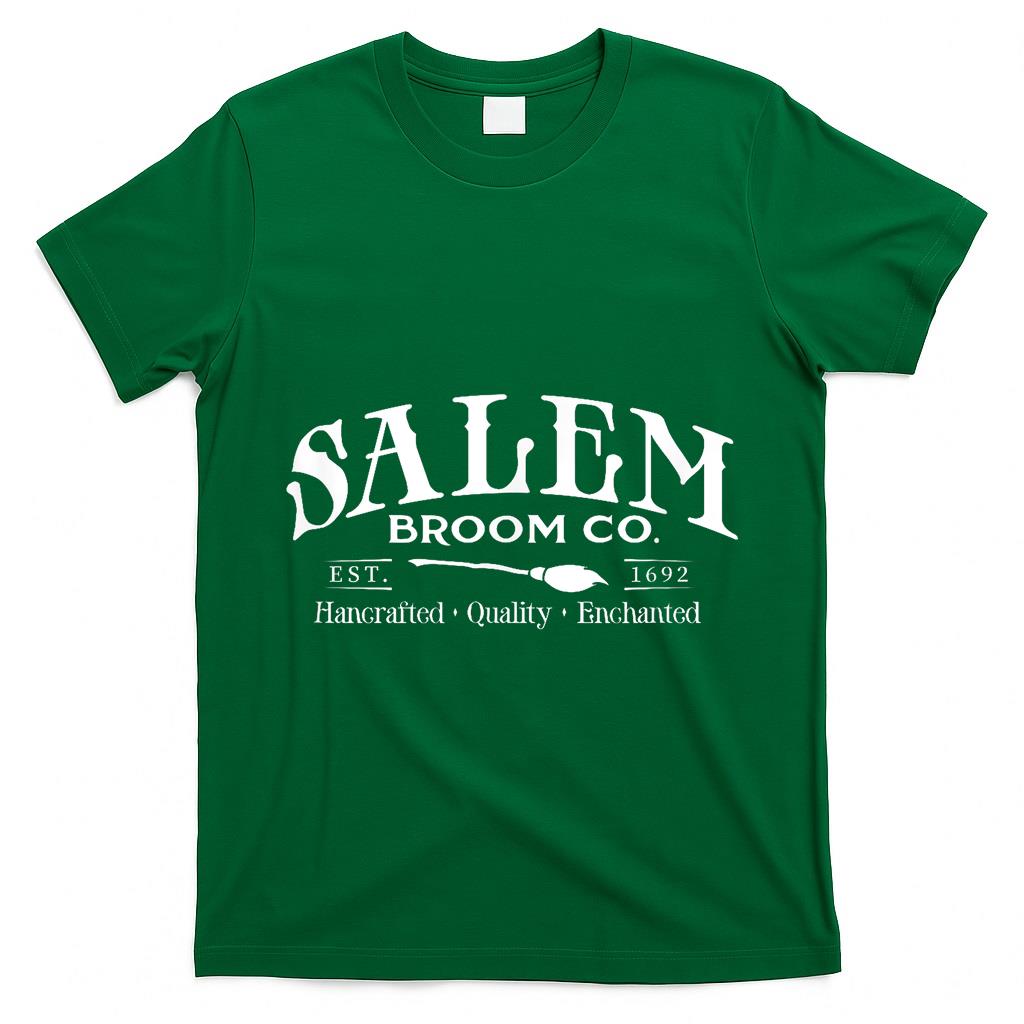 Salem Broom co Sleepy Hollow Witchcore trick or treat T-Shirt