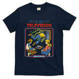 Retro Nostalgia - Don't Sit Too Close TV Retro Dark Humor Premium T-Shirt