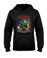Retro Nostalgia - Don't Sit Too Close TV Retro Dark Humor Premium T-Shirt
