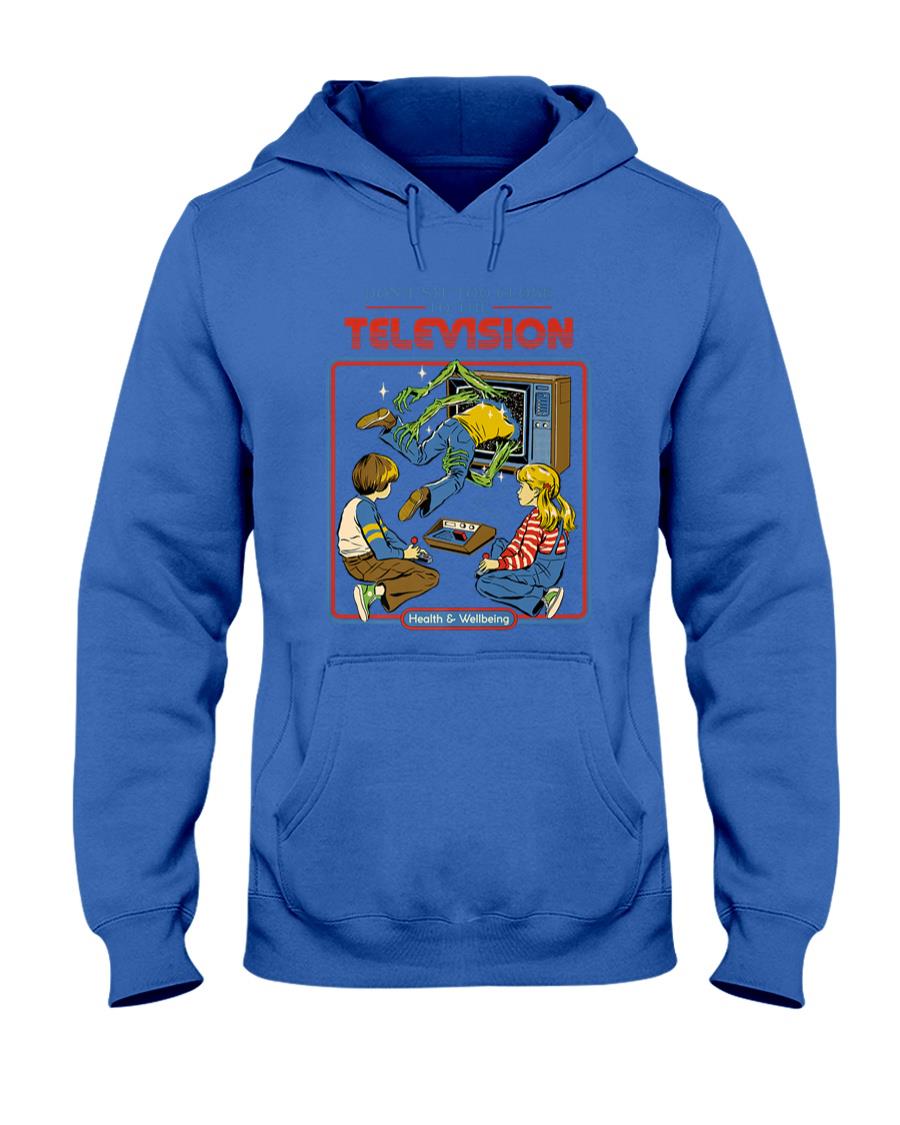 Retro Nostalgia - Don't Sit Too Close TV Retro Dark Humor Premium T-Shirt