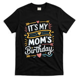 Retro Nostalgia - Boho Nostalgia Design It's My mom's Birthday Retro Women Kid T-Shirt
