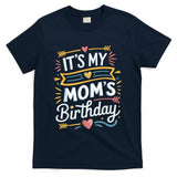 Retro Nostalgia - Boho Nostalgia Design It's My mom's Birthday Retro Women Kid T-Shirt