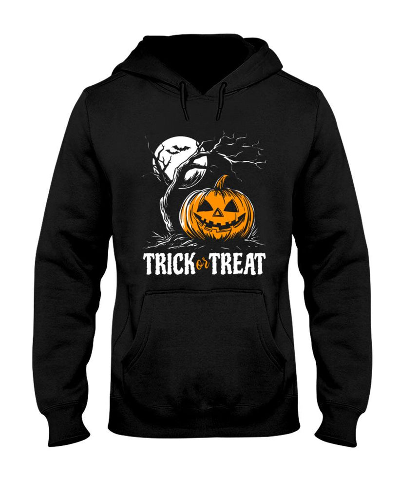 Trick or Treat Pumpkin Costume - Spooky V-Neck T-Shirt