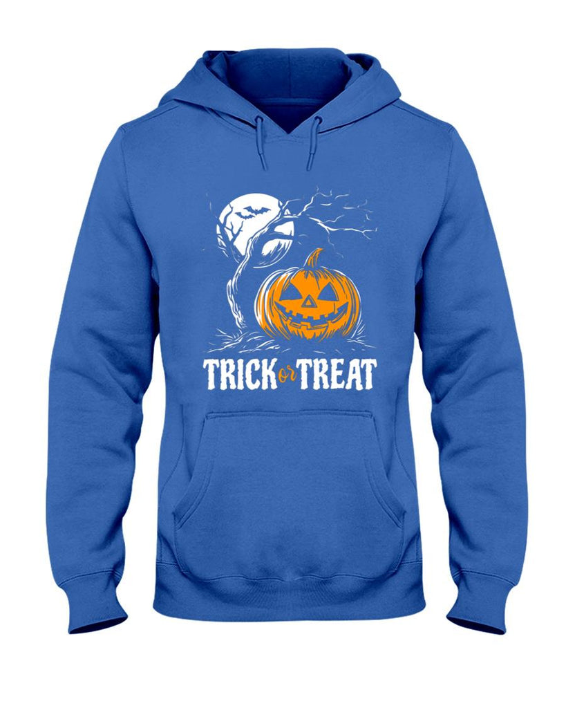 Trick or Treat Pumpkin Costume - Spooky V-Neck T-Shirt