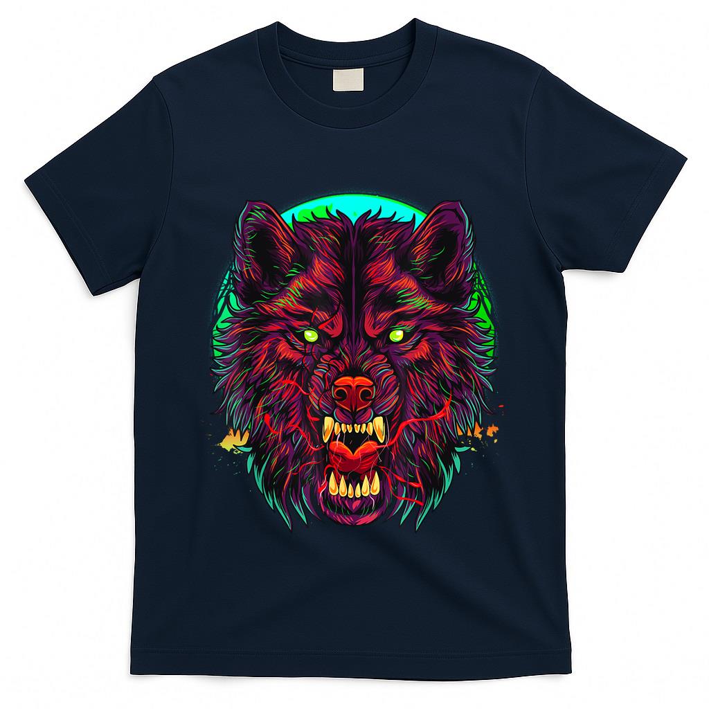 Creepy Werewolf Lychan Halloween Trick Or Treat T-Shirt