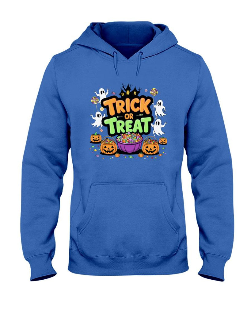 Trick or Treat Halloween V-Neck T-Shirt