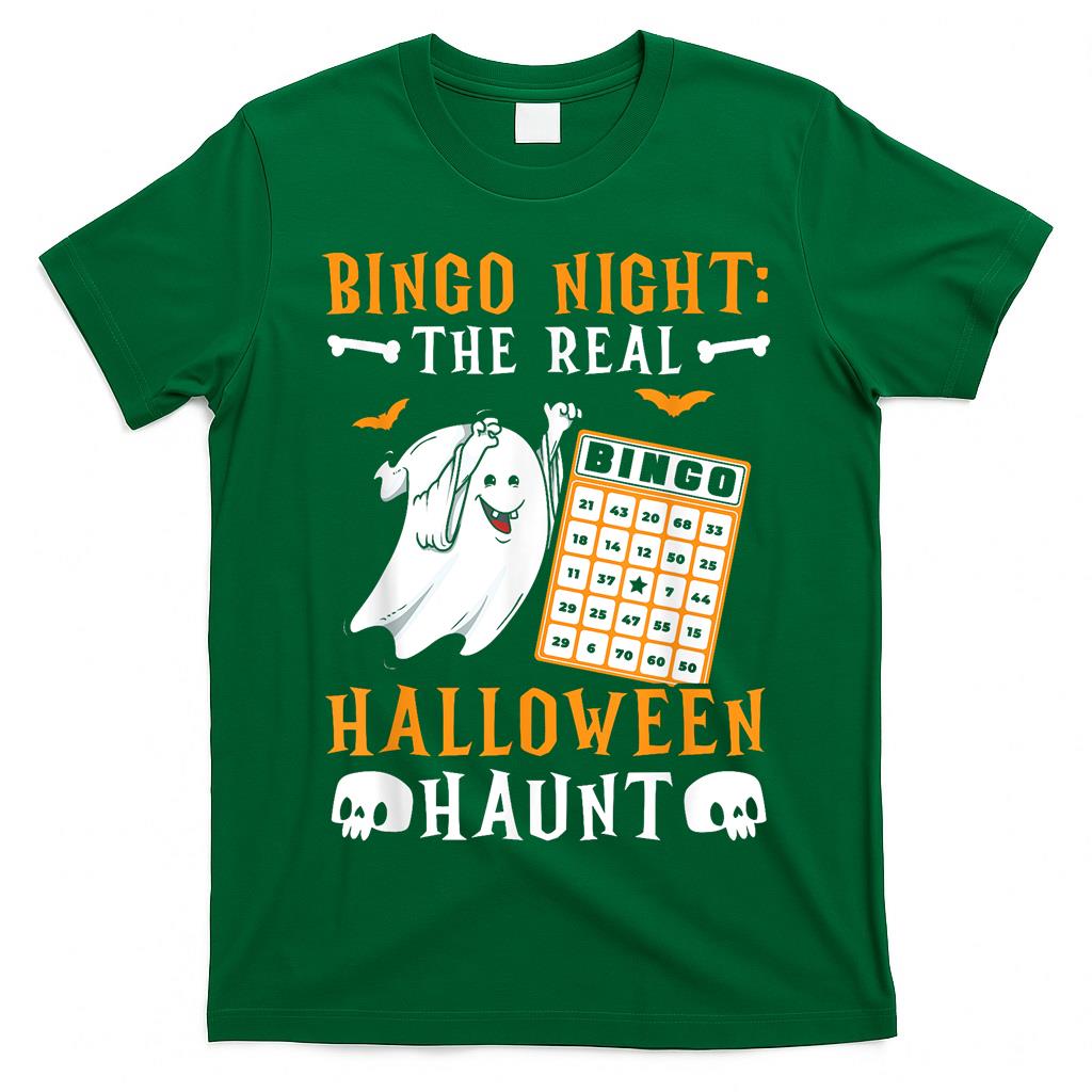 Bingo Halloween Trick Or Treat Bingo Player Bingo Caller T-Shirt