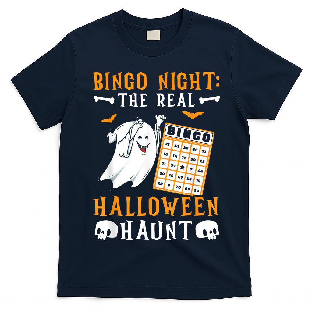 Bingo Halloween Trick Or Treat Bingo Player Bingo Caller T-Shirt