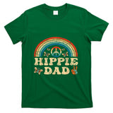 Retro Nostalgia - Mens Hippie Dad 70s Aesthetic Nostalgia 1970's Retro Dad T-Shirt